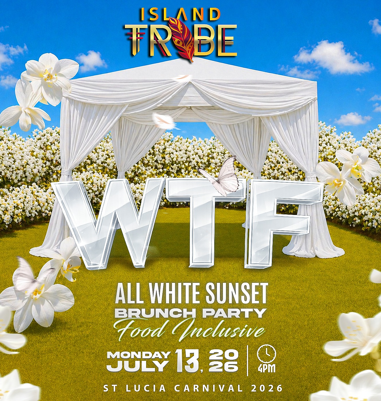 WTF - All White Sunset Brunch Party