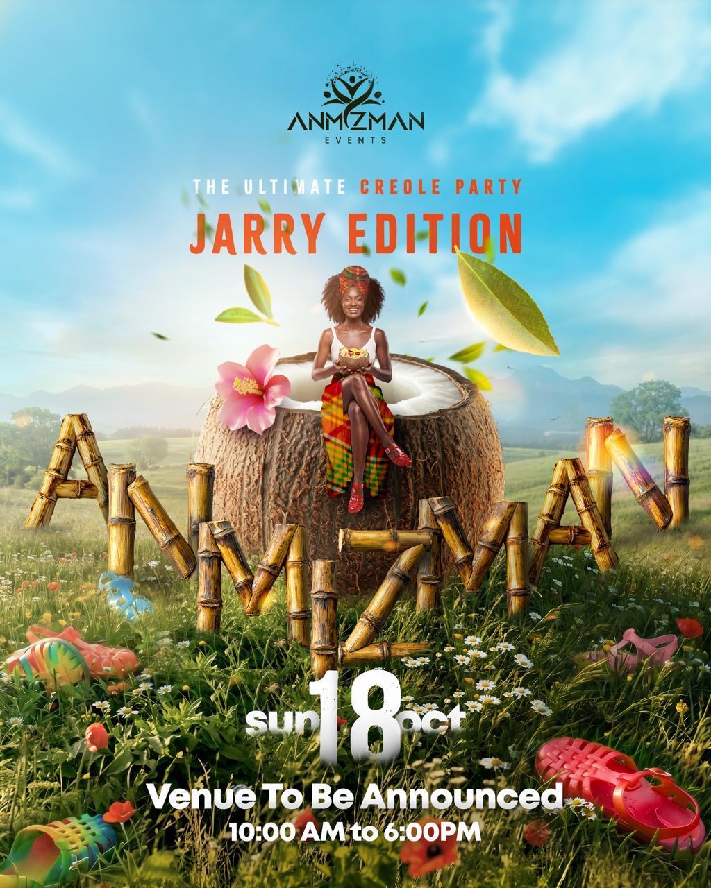 ANMIZMAN CREOLE PARTY | JARRY EDITION