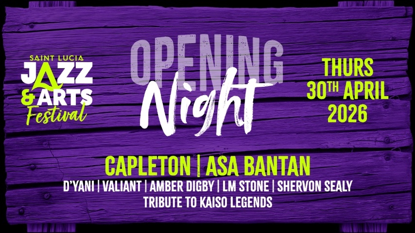 Opening Night - Saint Lucia Jazz & Arts Festival 2026