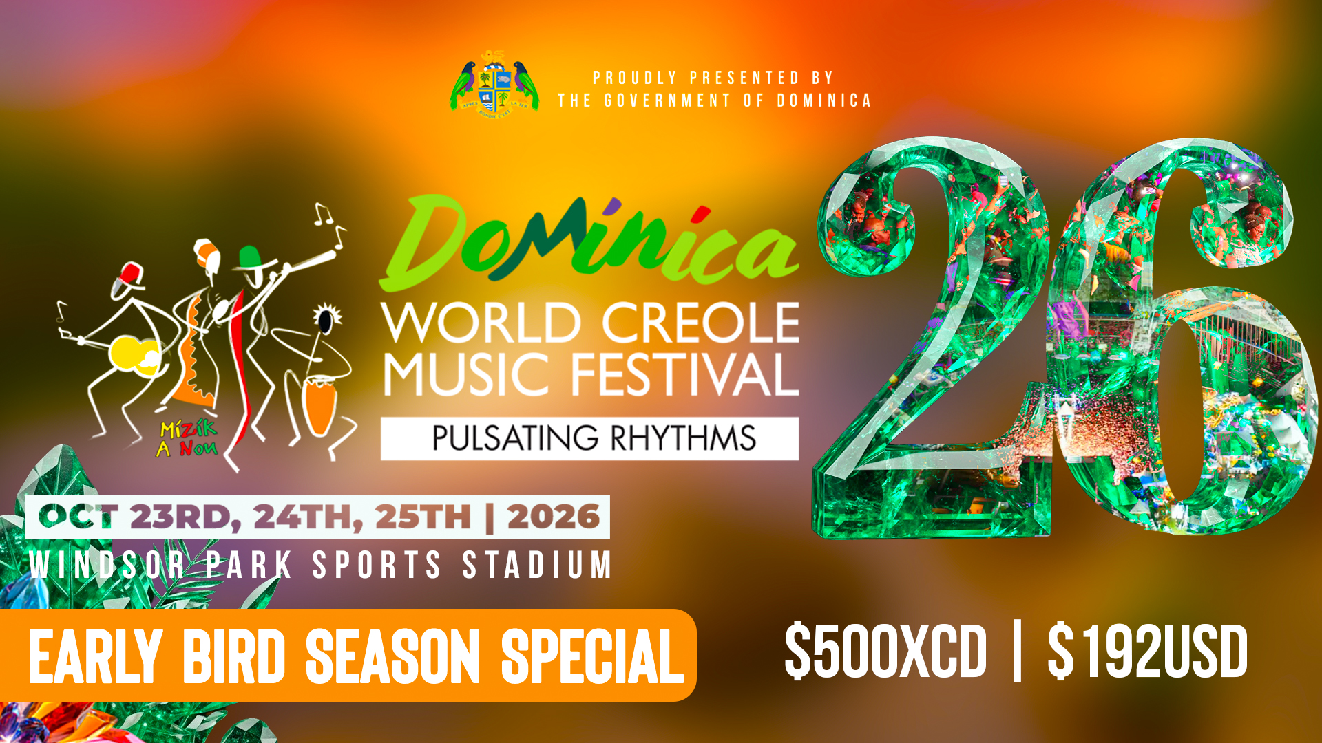 WCMF 2026 SEASON TICKETS